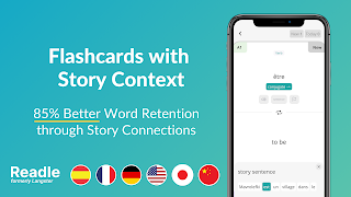 Readle: Learn Languages Daily screenshot 3