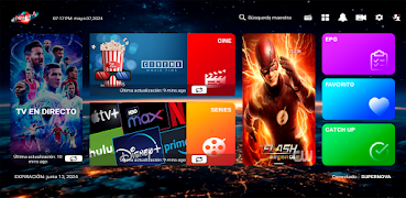 برنامه‌نما SUPERNOVA TV عکس از صفحه
