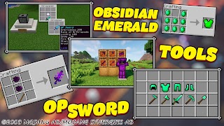 OP Tools Mod + Emerald Items 스크린샷 6