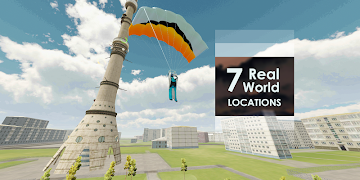 Base jump simulator screenshot 2