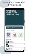 Print PDF Files - PDF Printer ảnh chụp màn hình 1
