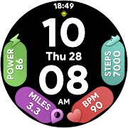 7 Schermata Arc Dial - Watch face