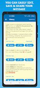 Message Editor Premium captura de pantalla 1