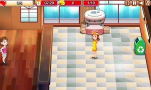 Chocolaterie shop game captura de pantalla 1