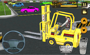 Nyata Kota Forklift Tantangan poster