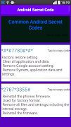 Mobile Phone Secret Codes Free 截图 2
