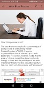 Posture Correction Exercise Affiche