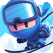 Skiing over mountains