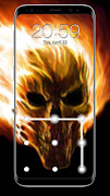 Skull Pattern Lock Screen اسکرین شاٹ 3