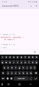 Javascript REPL: Code Runner স্ক্রিনশট 2