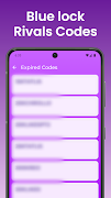 Blue lock Rivals Codes تصوير الشاشة 2