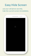 HowHide -Easy Hide Screen captura de pantalla 4