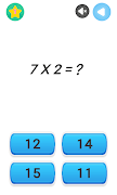 Multiplication Tables Ekran Görüntüsü 1