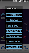 Rebooter (Root) screenshot 2