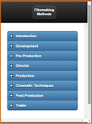 Filmmaking Methods Plakat