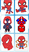 Coloring book spidermann screenshot 2
