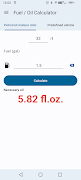 Fuel Oil Mix Calculator تصوير الشاشة 4