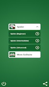 Spider Solitaire Screenshot 1