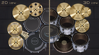 برنامه‌نما Drums Maker: Drum simulator عکس از صفحه