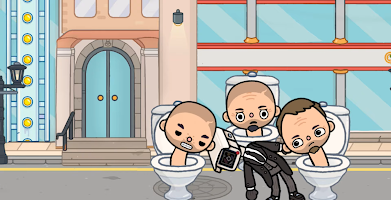 Toca Skibidi Toilet Boca HD تصوير الشاشة 3