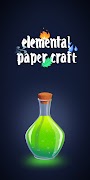 6 Schermata Elemental Paper Craft