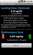 Digoxin Calculator স্ক্রিনশট 2