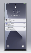 Lock Screen S21 Galaxy Style plakat