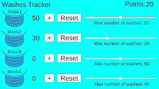 Variable Washes Reusable Mask Tracker screenshot 3