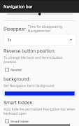 Navigation bar ภาพหน้าจอ 4