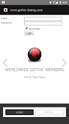 Gothic Dating screenshot 1