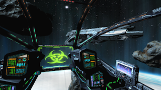VR Space Cockpit poster