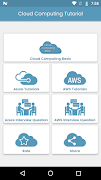 برنامه‌نما Cloud Computing Tutorial عکس از صفحه