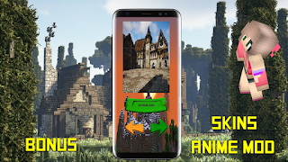 Mod Anime Minecraft PE Ekran Görüntüsü 2