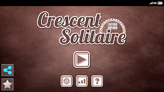 Crescent Solitaire Poster