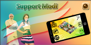 I Support PM Modi poster