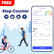 计步器 - 卡路里计数器 - 步行计算器 - 卡路里追踪器 截圖 6