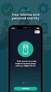 برنامه‌نما XS-ID App عکس از صفحه