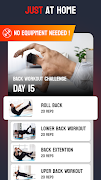 برنامه‌نما تمرینات پشت: چربی سوزی در خانه عکس از صفحه