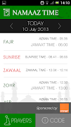 Namaaz Time captura de pantalla 1