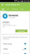برنامه‌نما Simple Mobile Wi-Fi عکس از صفحه