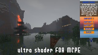 Ultra Shader Mod Minecraft PE capture d'écran 5