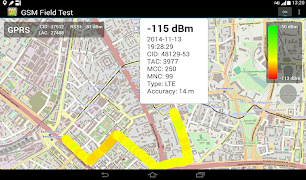 Cell Coverage Map: mobile network signal testing 截图 4