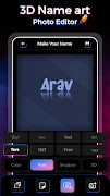3D Name Art - Text Art Maker স্ক্রিনশট 4