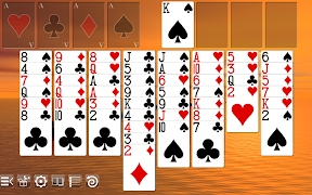 برنامه‌نما FreeCell Solitaire عکس از صفحه