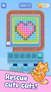 پوستر Puzzy Cat: Color Kitty Drop
