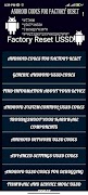 Factory Reset USSD Codes 포스터