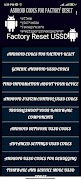 Factory Reset USSD Codes Affiche