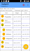 Project planning Screenshot 1