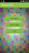 Memory Game syot layar 1