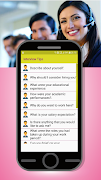 Call center interview question اسکرین شاٹ 2